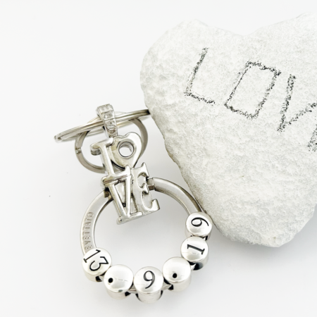 Customizable Key Holder 3D Love