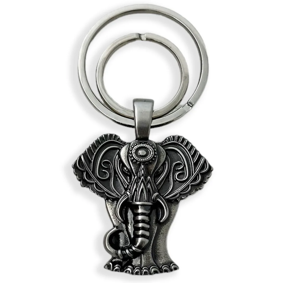 PORTACHIAVI-MANDALA-ELEFANTE