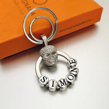 Customizable Key Holder 3D Skull