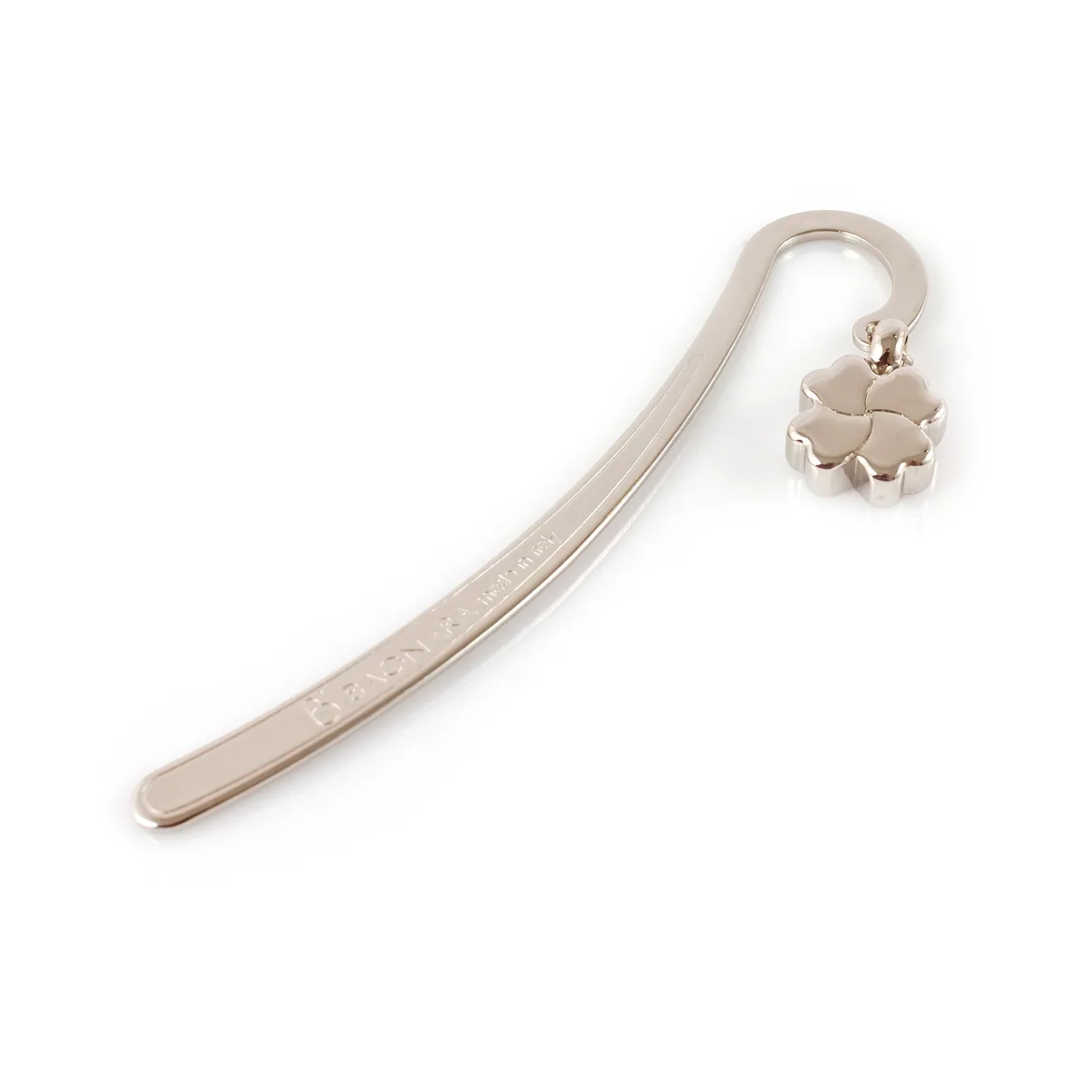 metal-bookmark-with-charm-cloverleaf